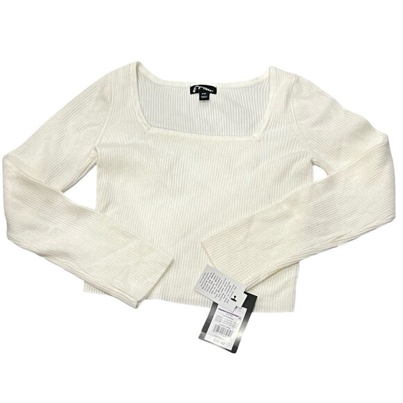 art class Other - Girl's Ribbed Square Neck Long Sleeve Sweater Size 8